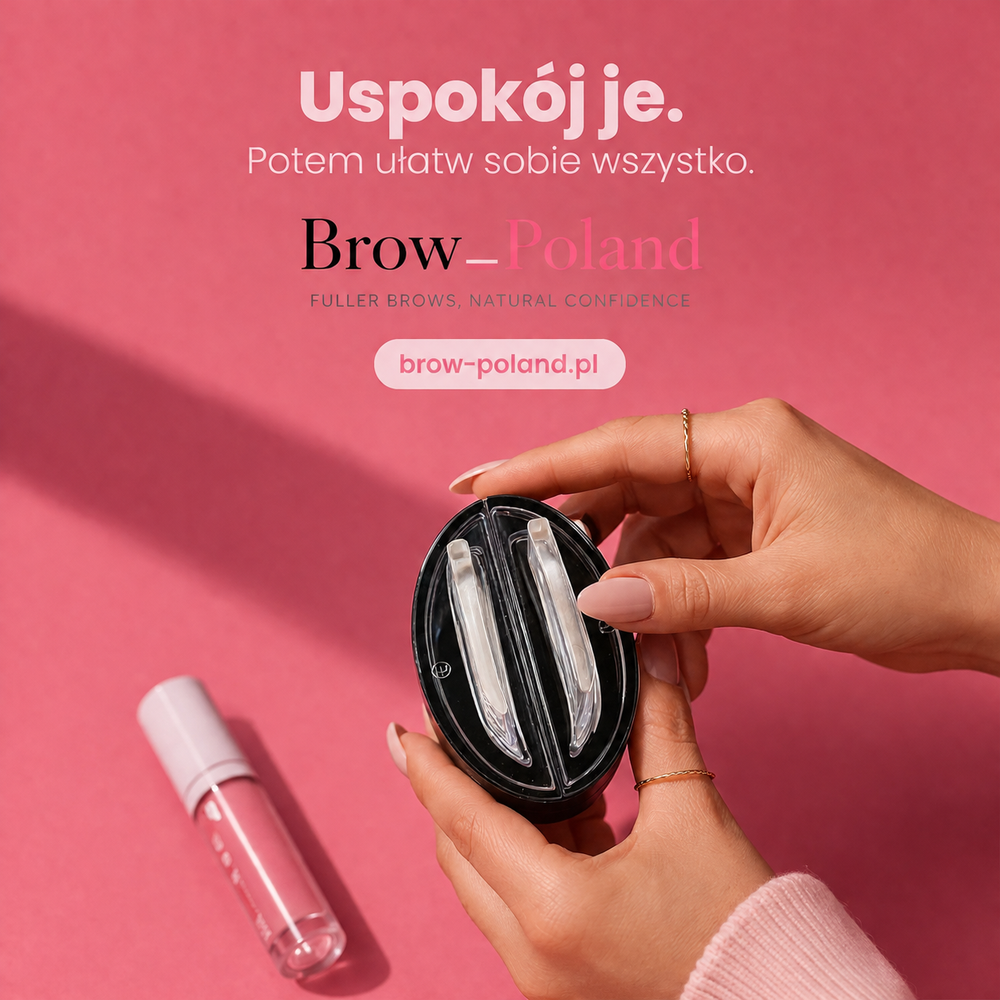 <p>Pełne, symetryczne brwi. <em>W kilka sekund.</em></p>
